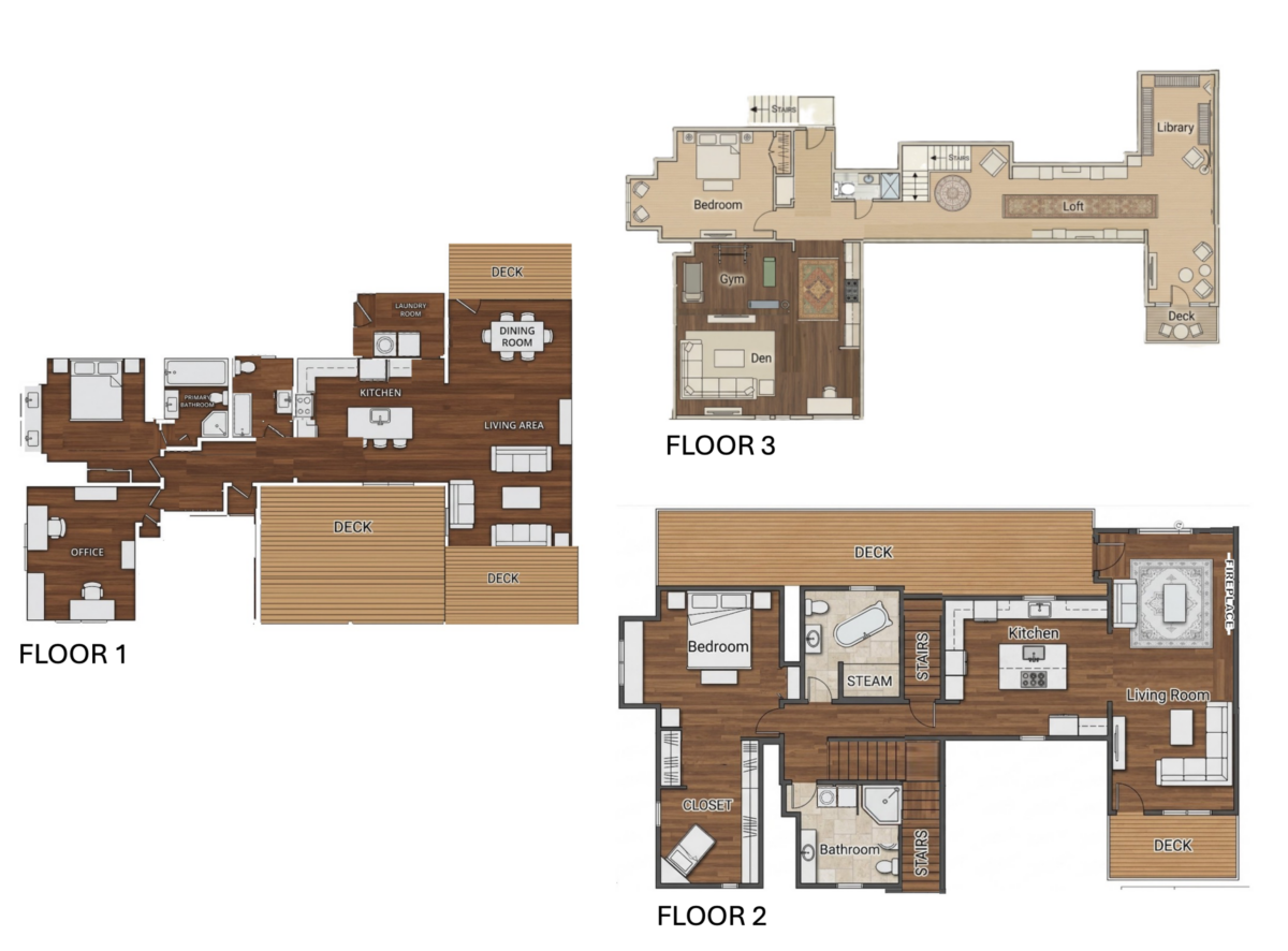123 Duke Street Floor Plans